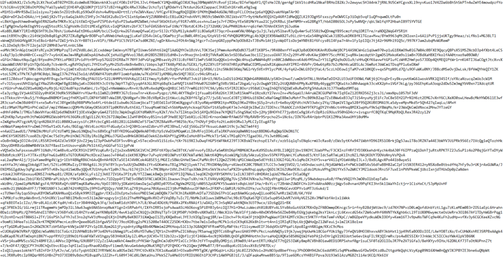 plik po zaszyfrowaniu danych